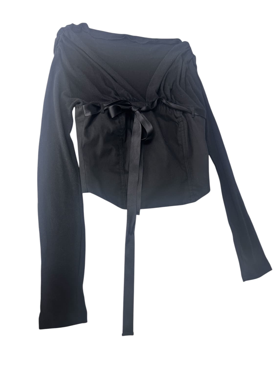 낫유어로즈 미우탑 블랙 상품이미지3