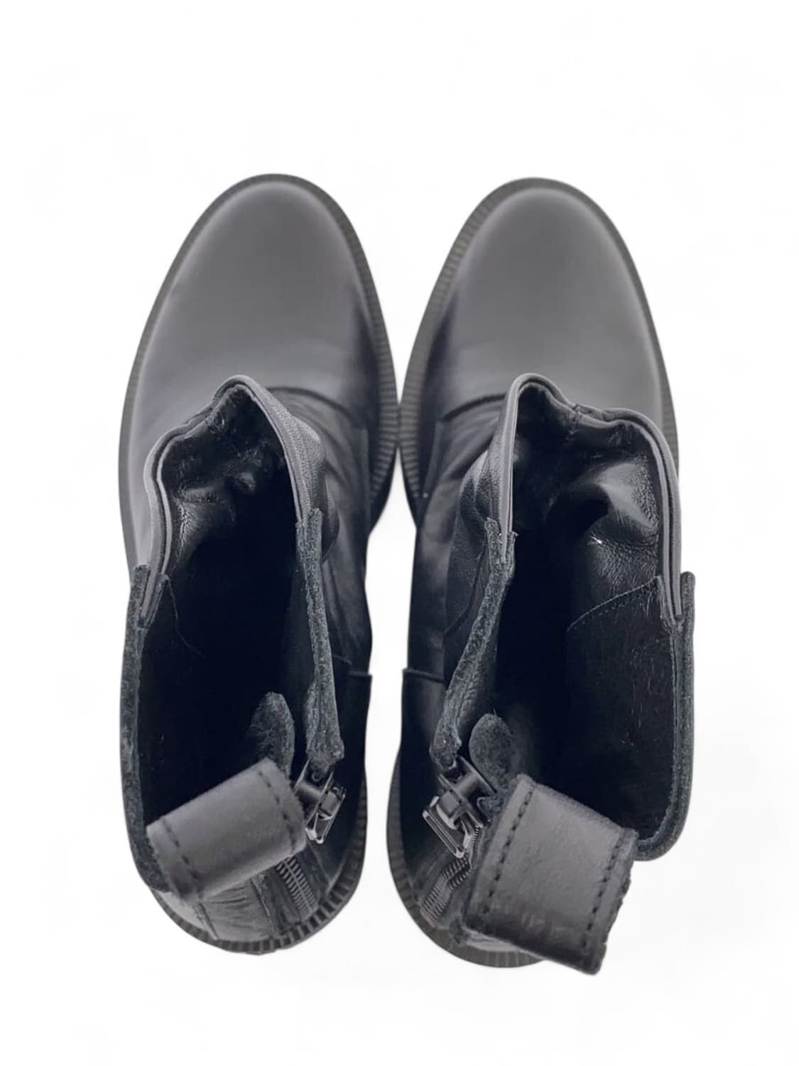 요지 야마모토 가죽 부츠 집업 상품이미지4