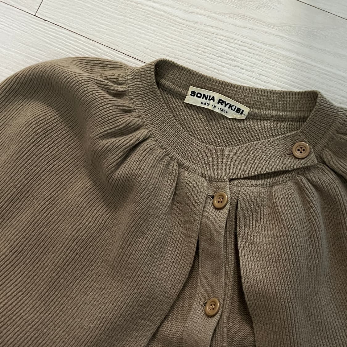 SONIA RYKIEL cape knit one-piece 상품이미지5