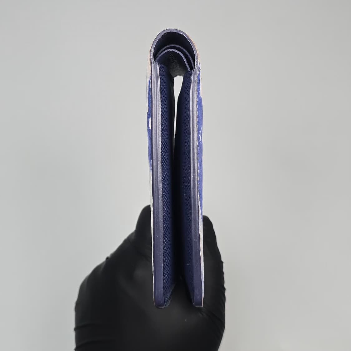 루이비통 워터컬러 블루 모노그램 멀티플 월릿 반지갑 상품이미지5