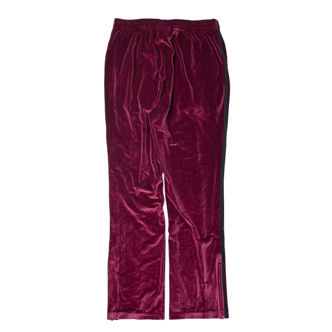 [중고] 널디 벨루아 벨벳 트랙 바지 버건디 M 상품이미지3
