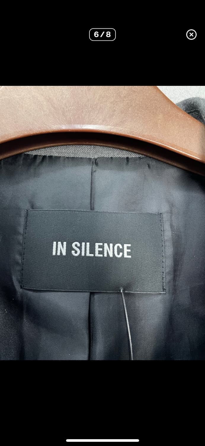 인사일런스 그레이 블레이저 자켓 A3409 상품이미지6