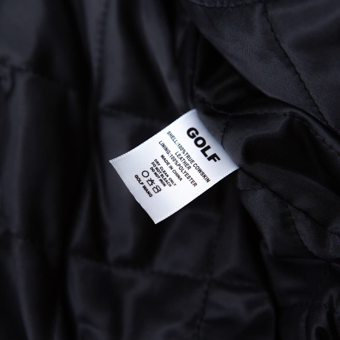 골프왕 에어브러쉬 하트 봄버 자켓 블랙 상품이미지7