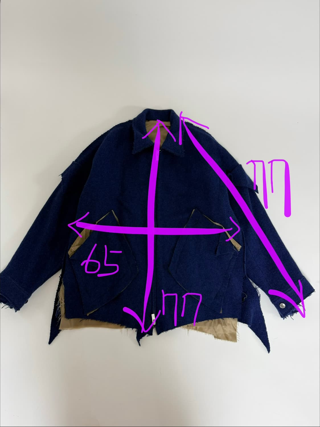 Sulvam 울 자켓 상품이미지5