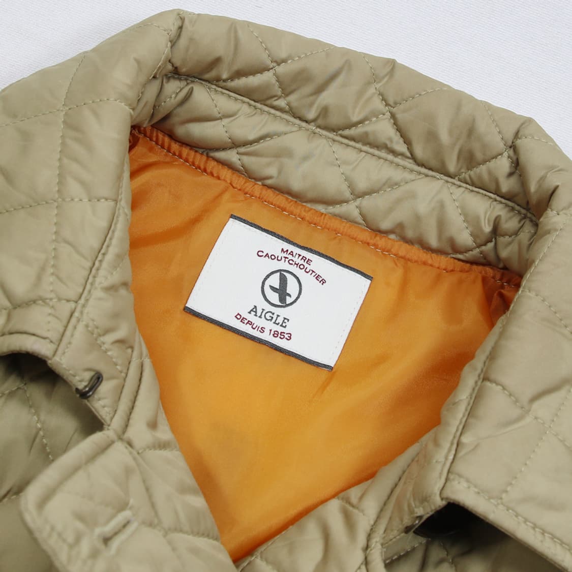 AIGLE 퀼팅 피코트 (여성용 S) 상품이미지5