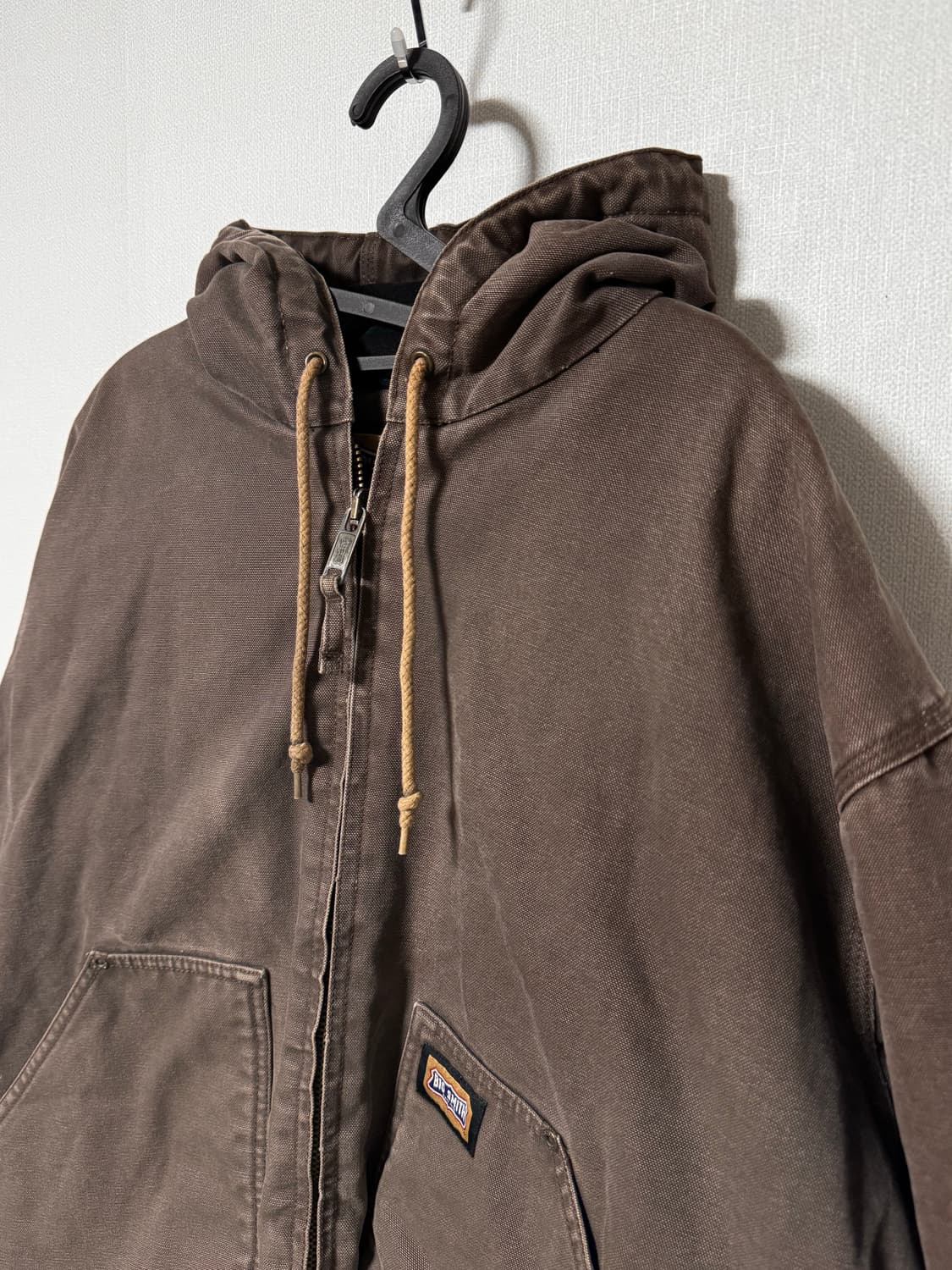  빅 스미스 브라운 후드 워크 자켓 상품이미지1