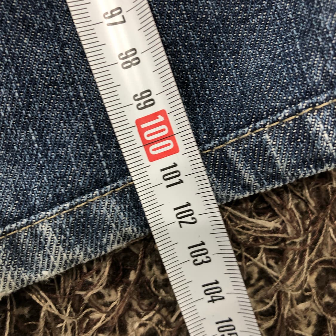 32 리바이스 504 워싱 데님 팬츠 상품이미지10