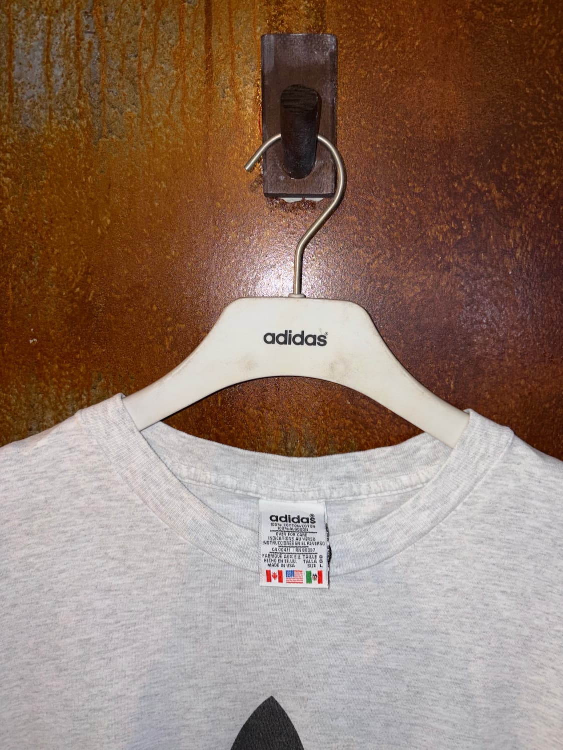 90s adidas u.s.a 올드 아디다스 티셔츠 상품이미지2