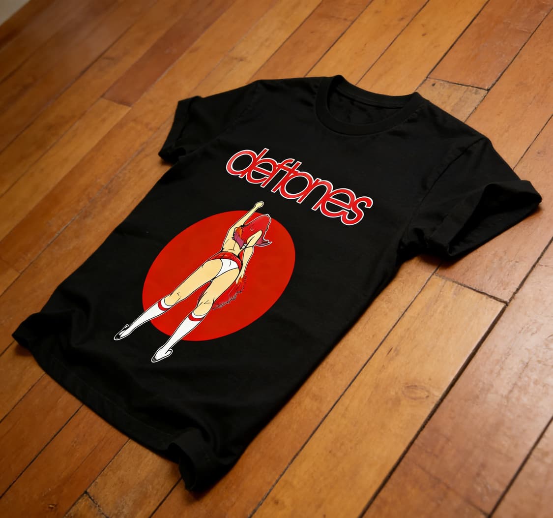 [새상품 M사이즈] Deftones 커스텀 반팔 (레드 캐릭터 그래픽) 상품이미지3