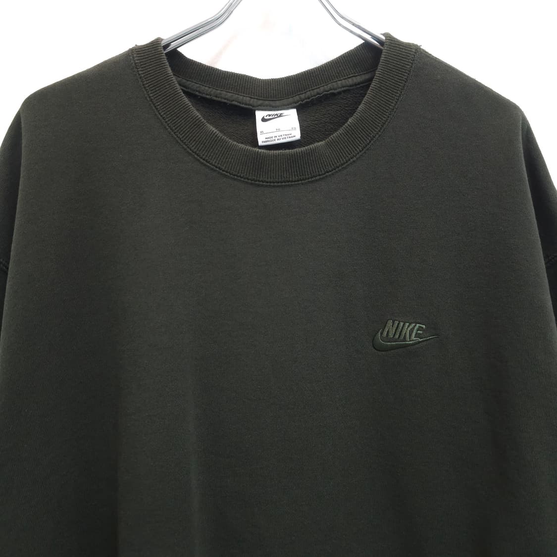 나이키 카키 스우시 맨투맨 스웻셔츠 상품이미지2