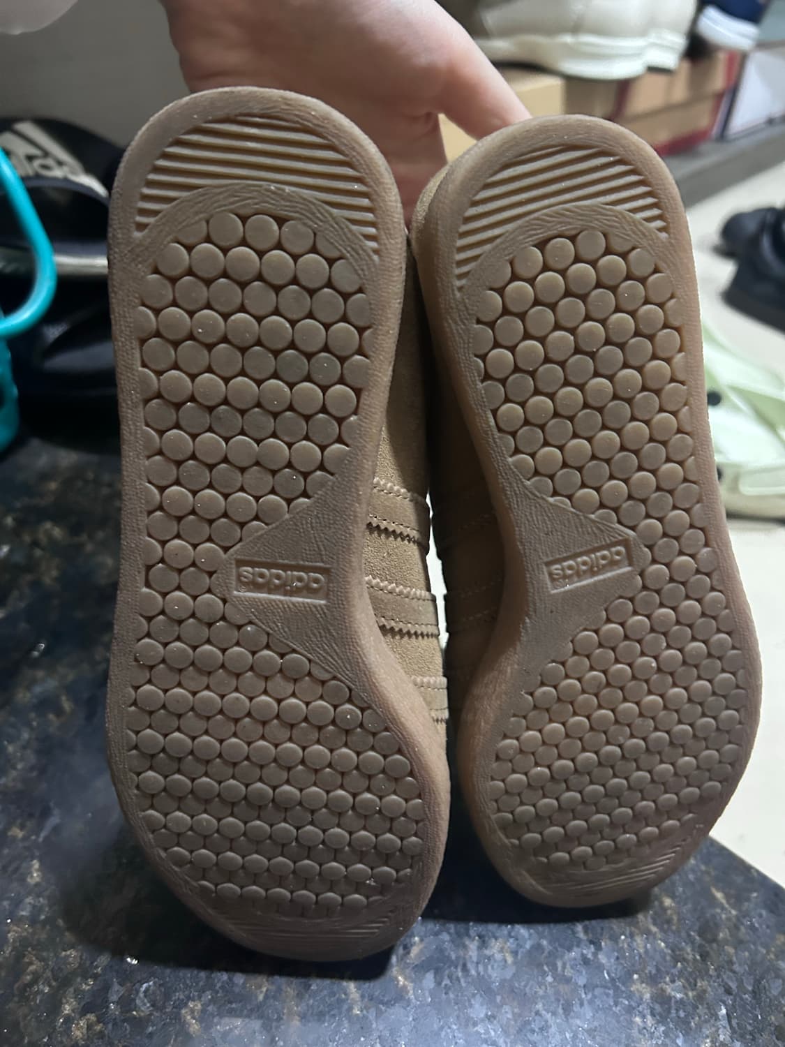 아디다스 토바코 브라운 데저트 카드보드 235 상품이미지5