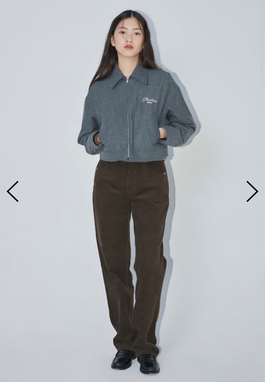 WMM 스튜디오 울 집업 자켓 상품이미지1