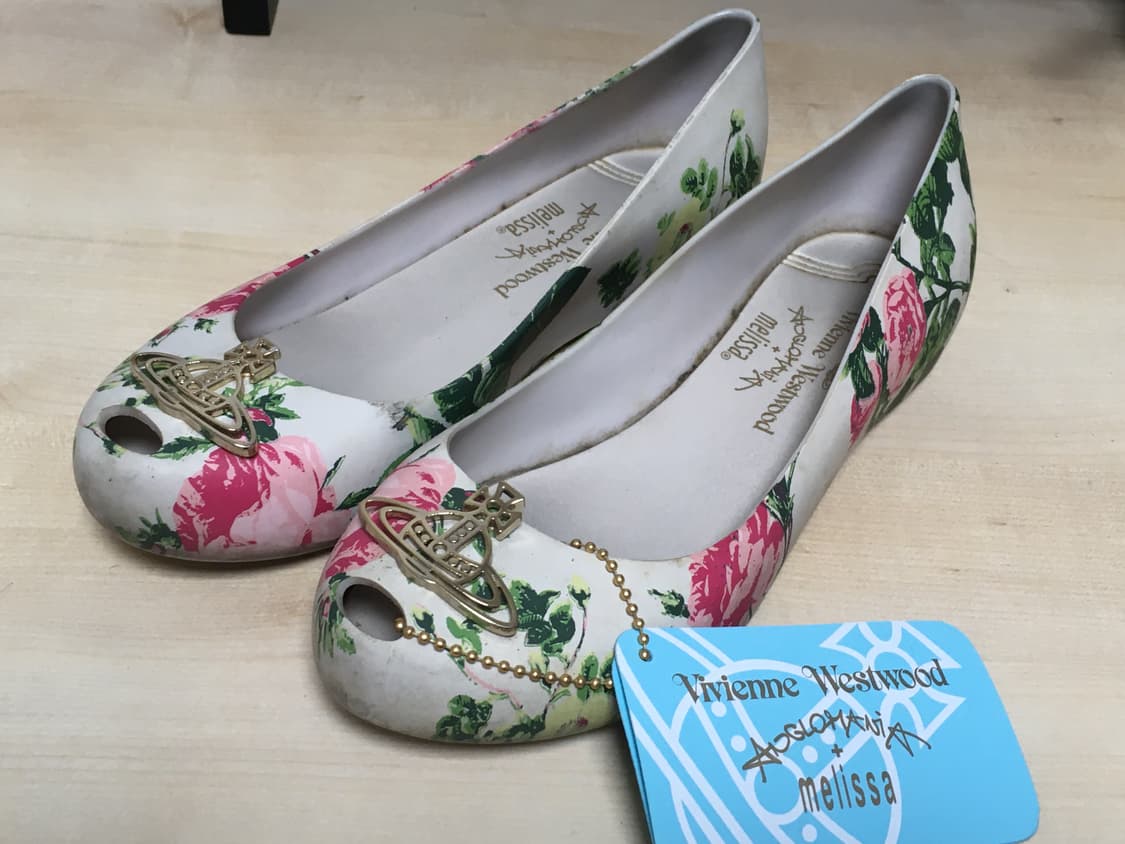 비비안웨스트우드 멜리사 플로럴 젤리슈즈 상품이미지1