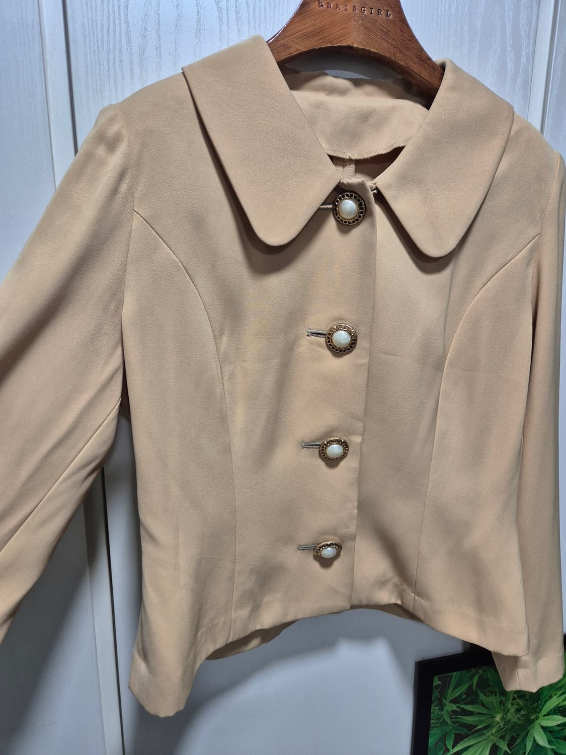 (세일)JPN. BRAISJIRL 머스타드색 자켓 블라우스 상품이미지4