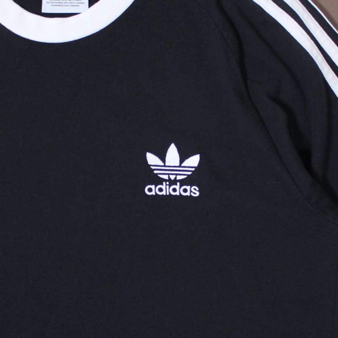 Adidas 아디다스 트레포일 검흰 라운드 반팔 상품이미지2