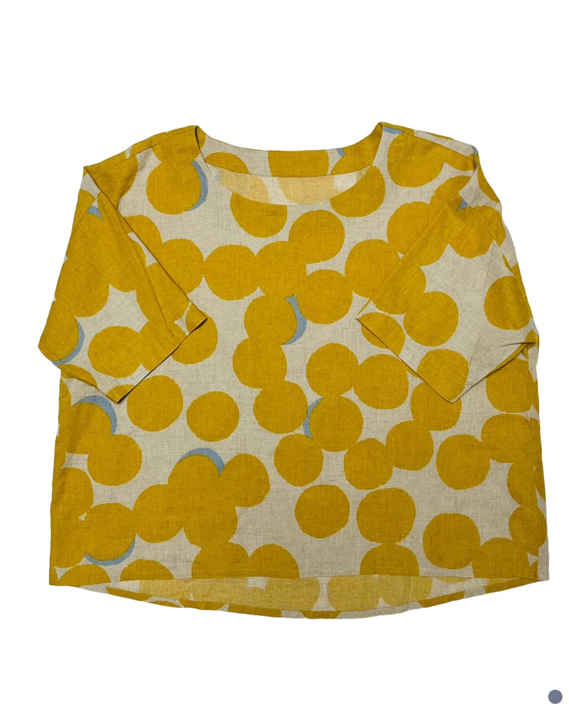 Yellow+blue circle top 상품이미지1