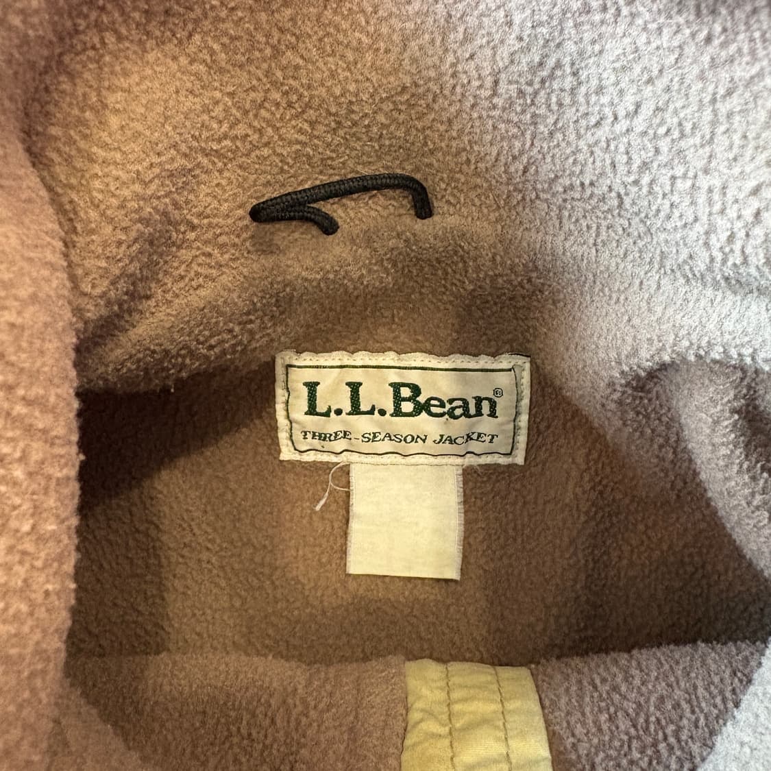 90s L.L.bean 90년대 엘엘빈 쓰리 시즌 베이지 웜업 자켓  상품이미지8