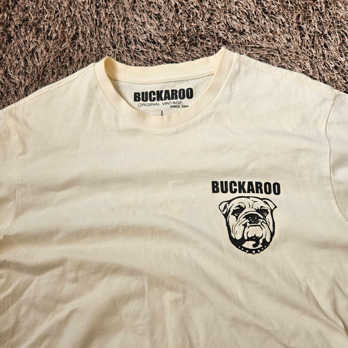 버커루(Buckaroo) 오리지널 빈티지 패치드 반팔티셔츠 L 상품이미지5