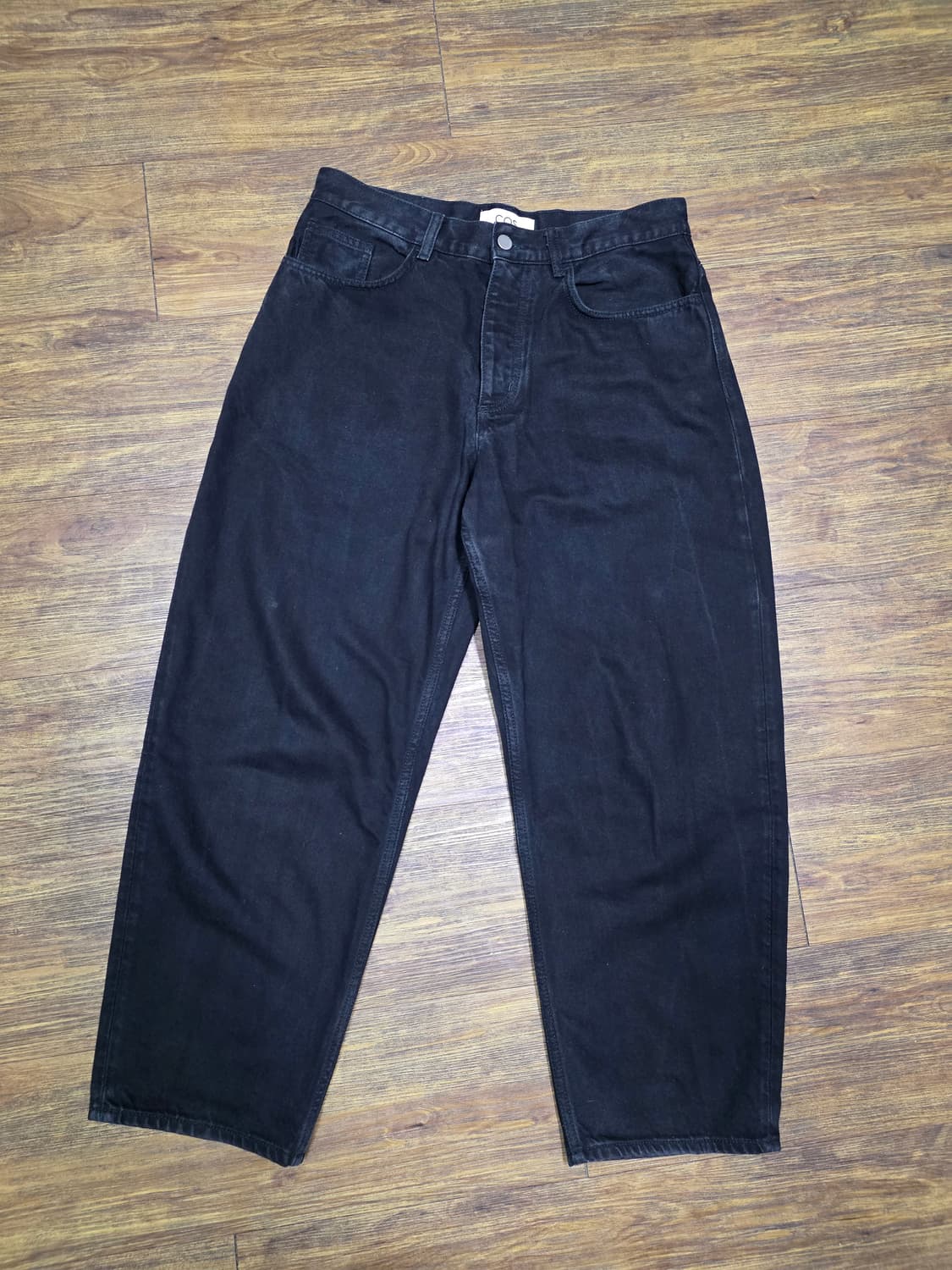 COS 블랙 데님팬츠 상품이미지1