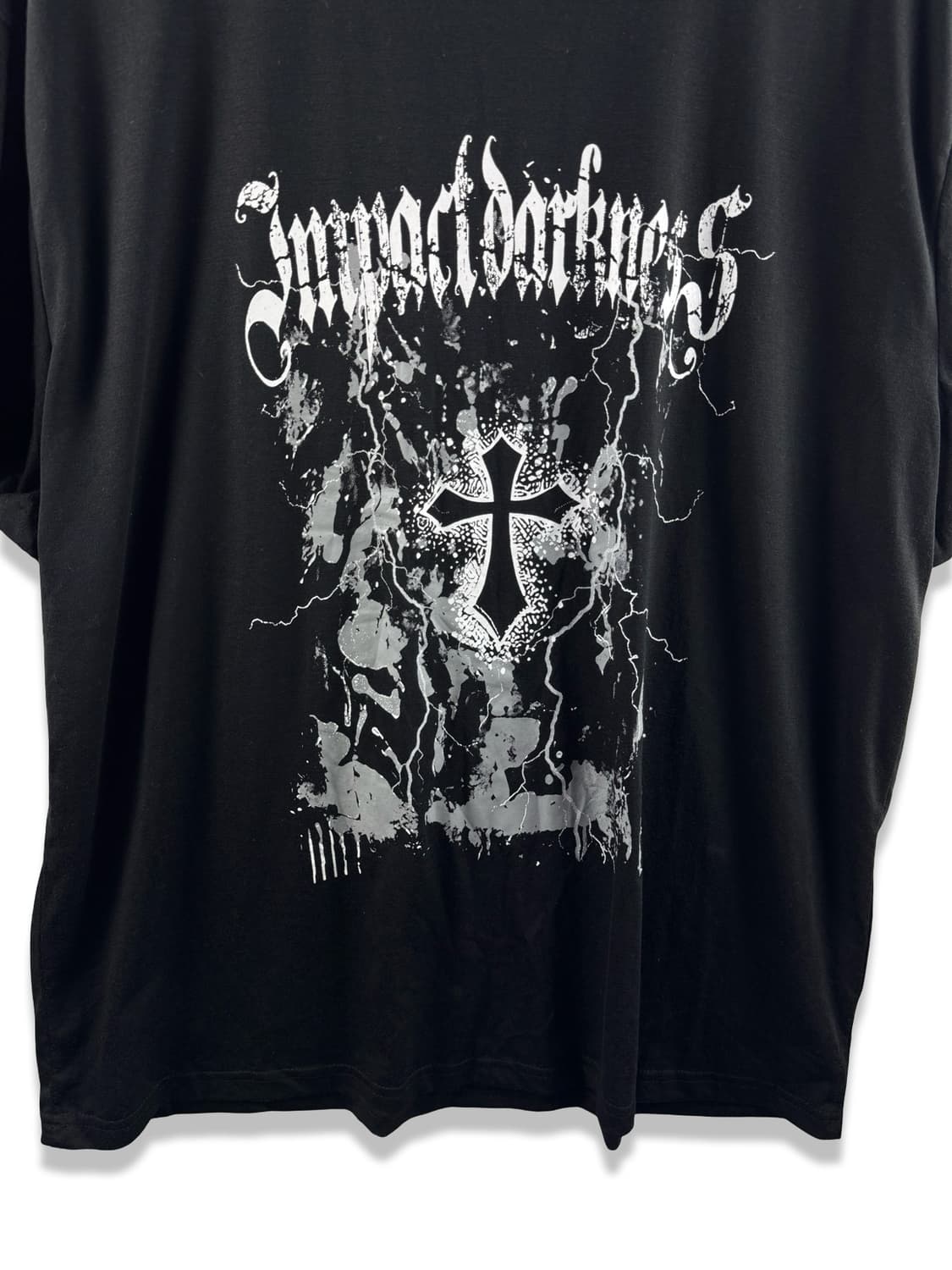 JPN 펑크 크로스 반팔티셔츠2730 상품이미지4