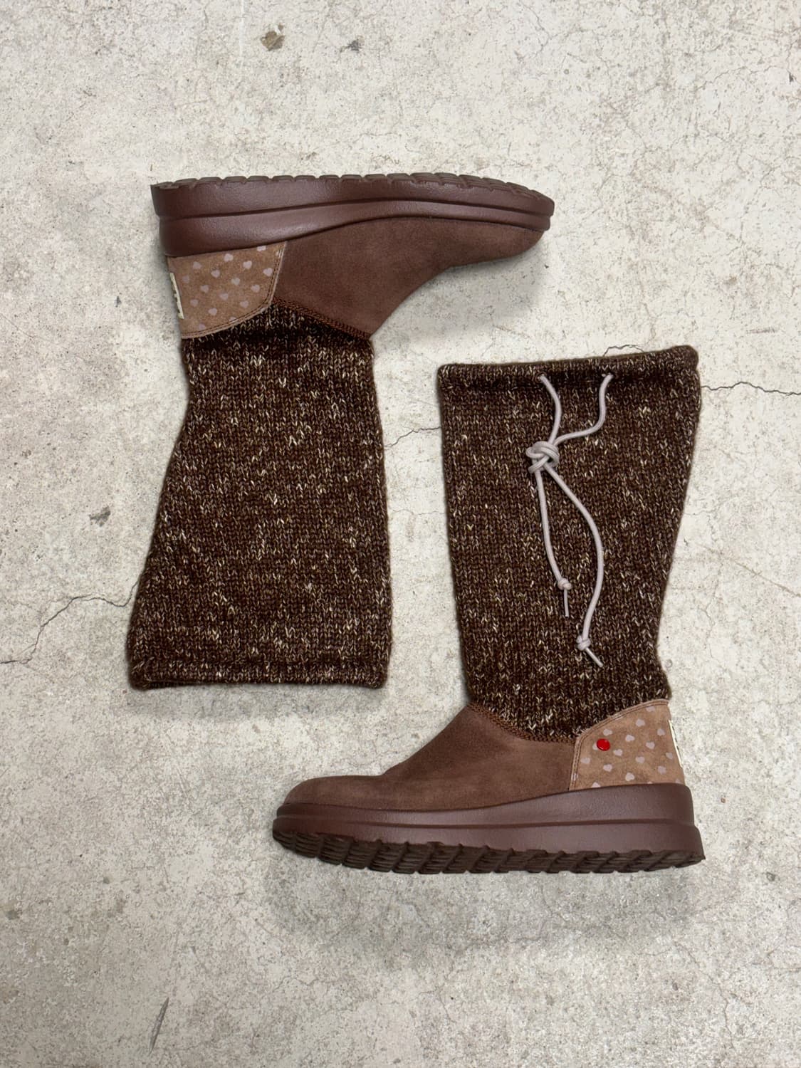 어그 스웨이드 니트 부츠 상품이미지9