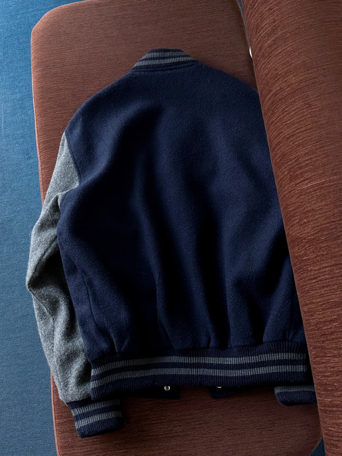 Felted wool easy stadium jacket Jacket 상품이미지4