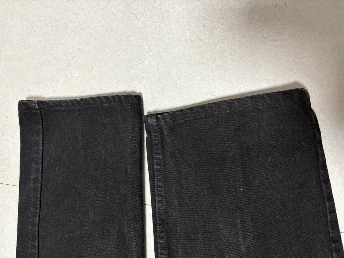 90s levi's 505 오렌지탭 블랙진 Made in USA 상품이미지8