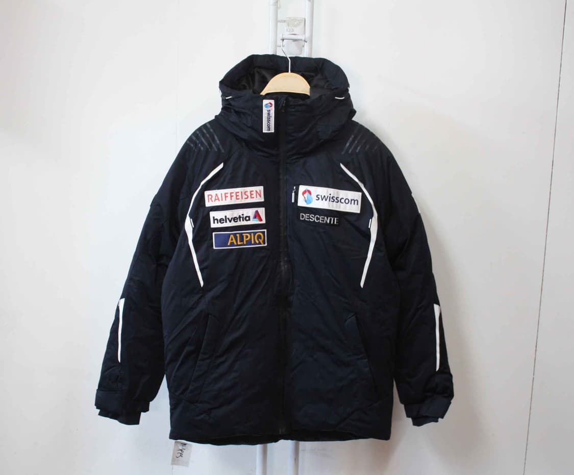 W-3993/데상트 정품 남성용 스키팀 오리털 패딩 100 상품이미지1