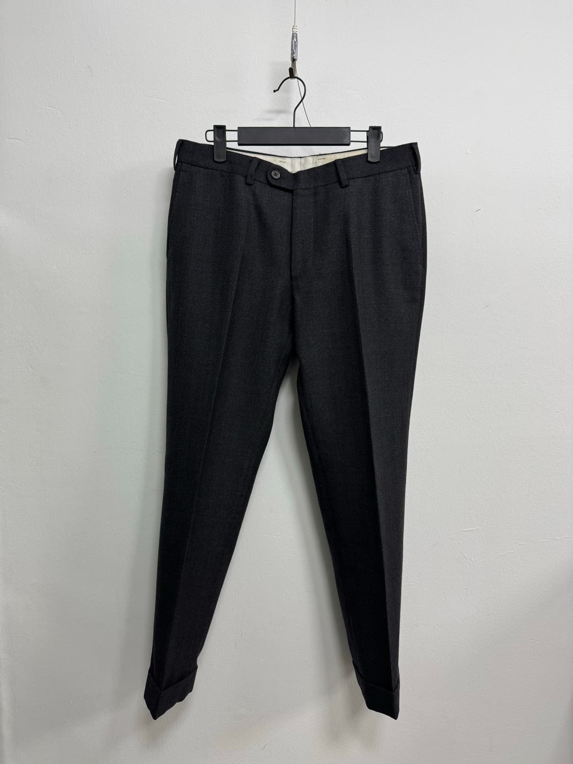 수트서플라이 E.THOMAS 120수 다크그레이 셋업 수트 48 상품이미지9