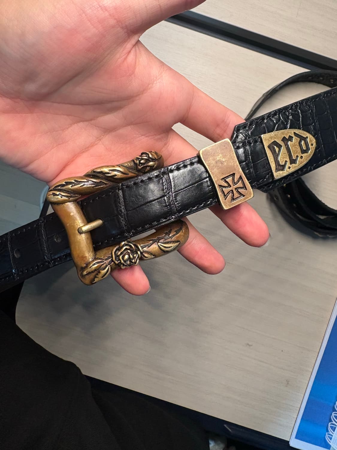 Erd 텍사스 세레나데 악어가죽 커스텀  상품이미지2