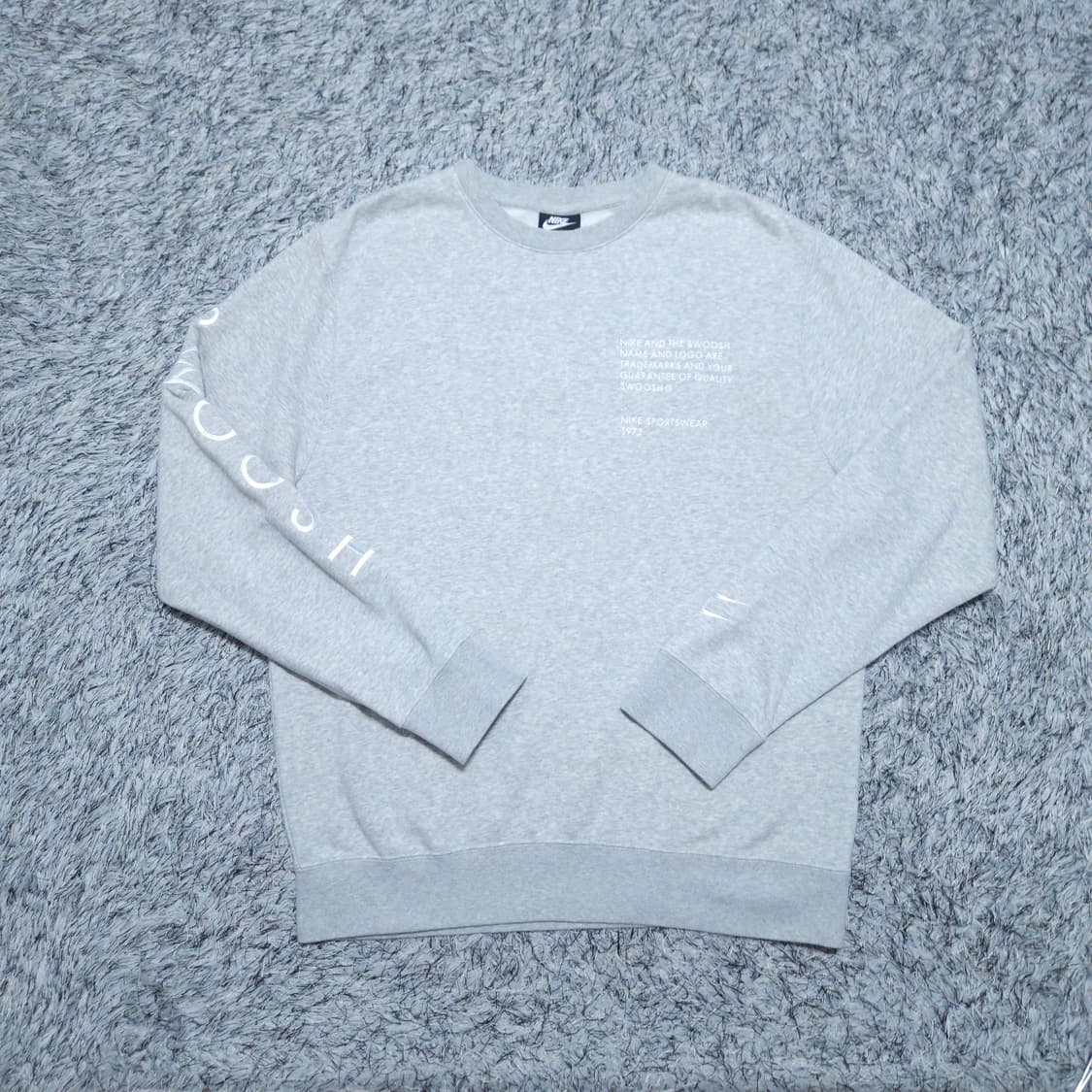 나이키) XL 남자 nsw 스우시 플리스맨투맨 / 왕눈이샵 상품이미지1