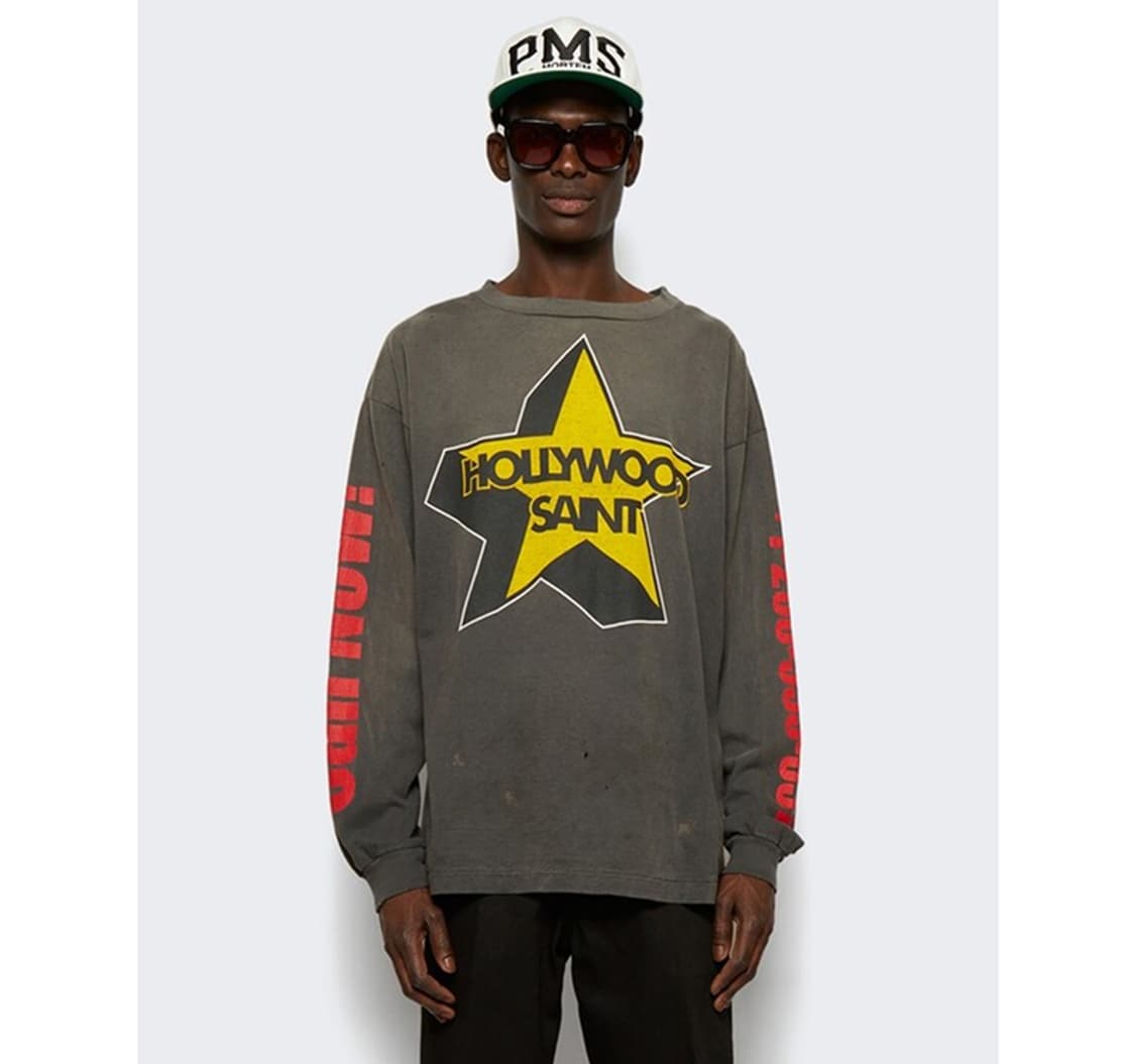 [XL] 세인트미카엘 할리우드 롱슬리브 블랙 상품이미지8