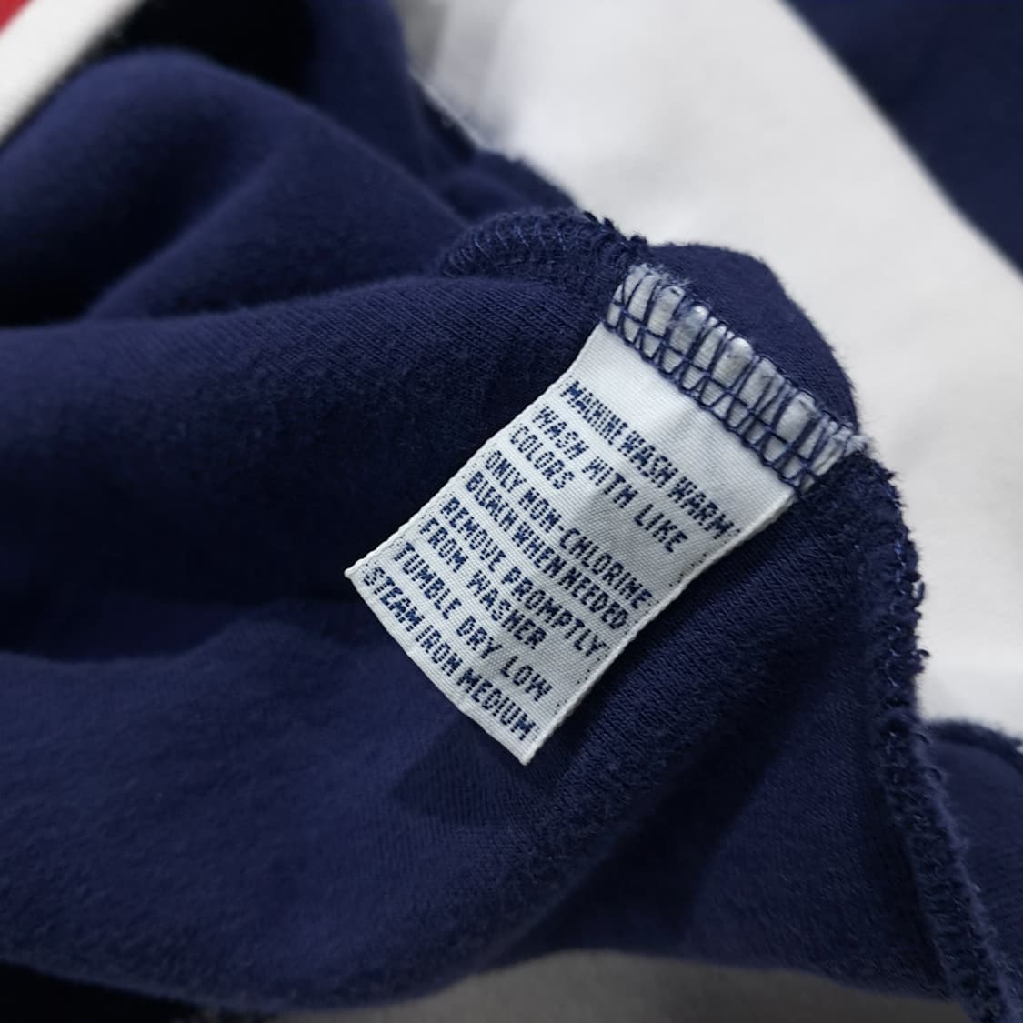 CL997 2XL 폴로 90s 홍콩판 코튼 네이비 집업자켓 상품이미지6