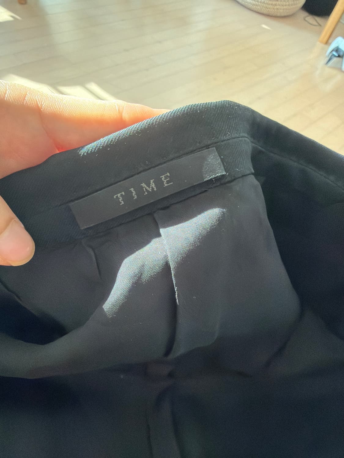 타임 TIME 남성 블랙 정장 상의 상품이미지2