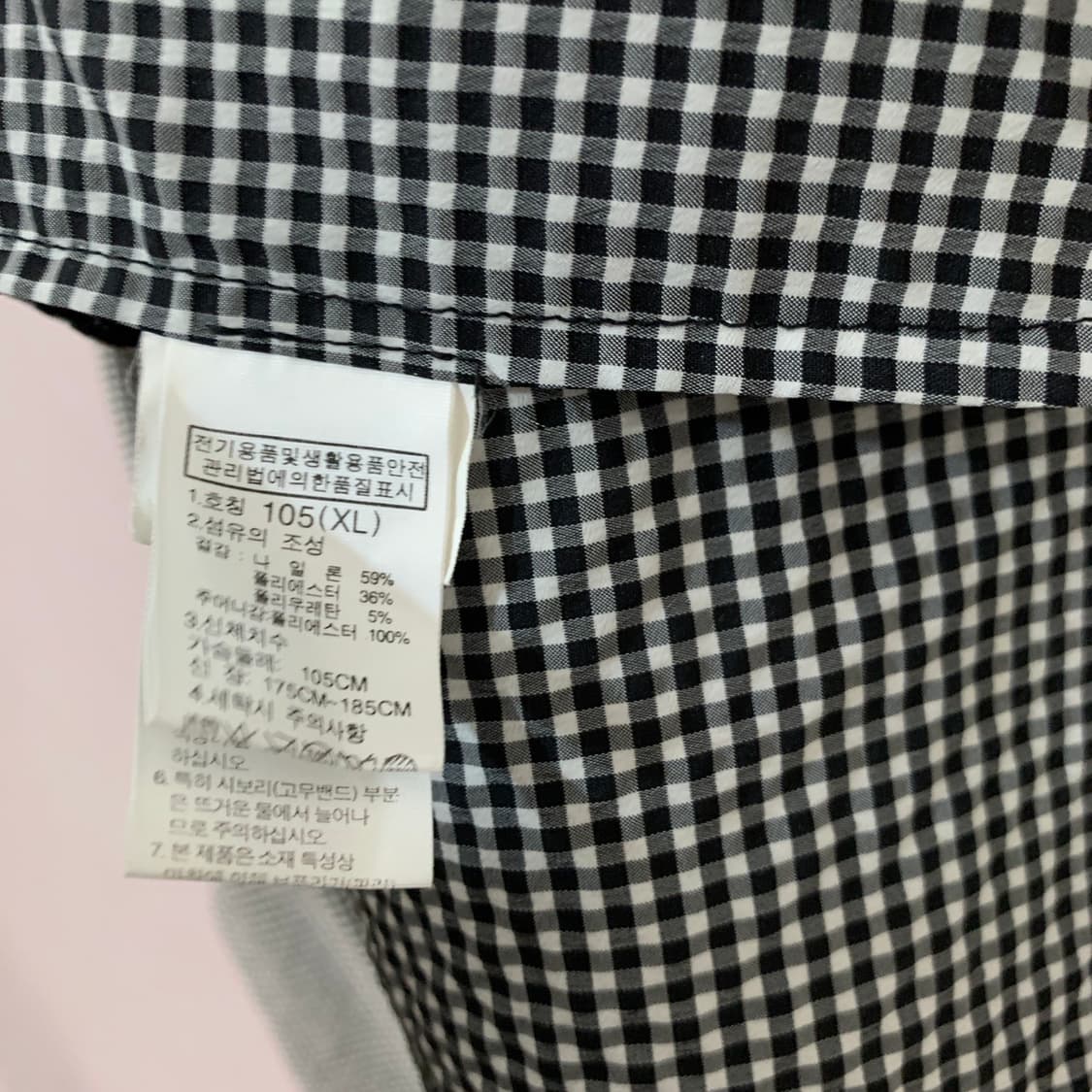 XL 노스페이스 데이 라이트 포멀 체크 블레이저 자켓 상품이미지5