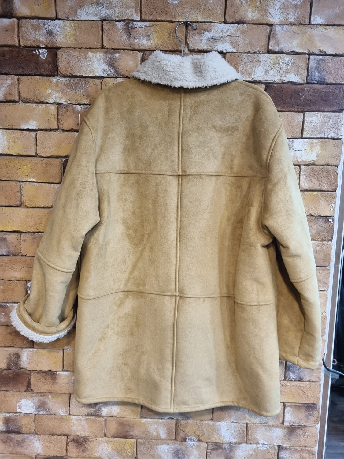 Ep.1 MATILDA  양털 무스탕 베이지 상품이미지2