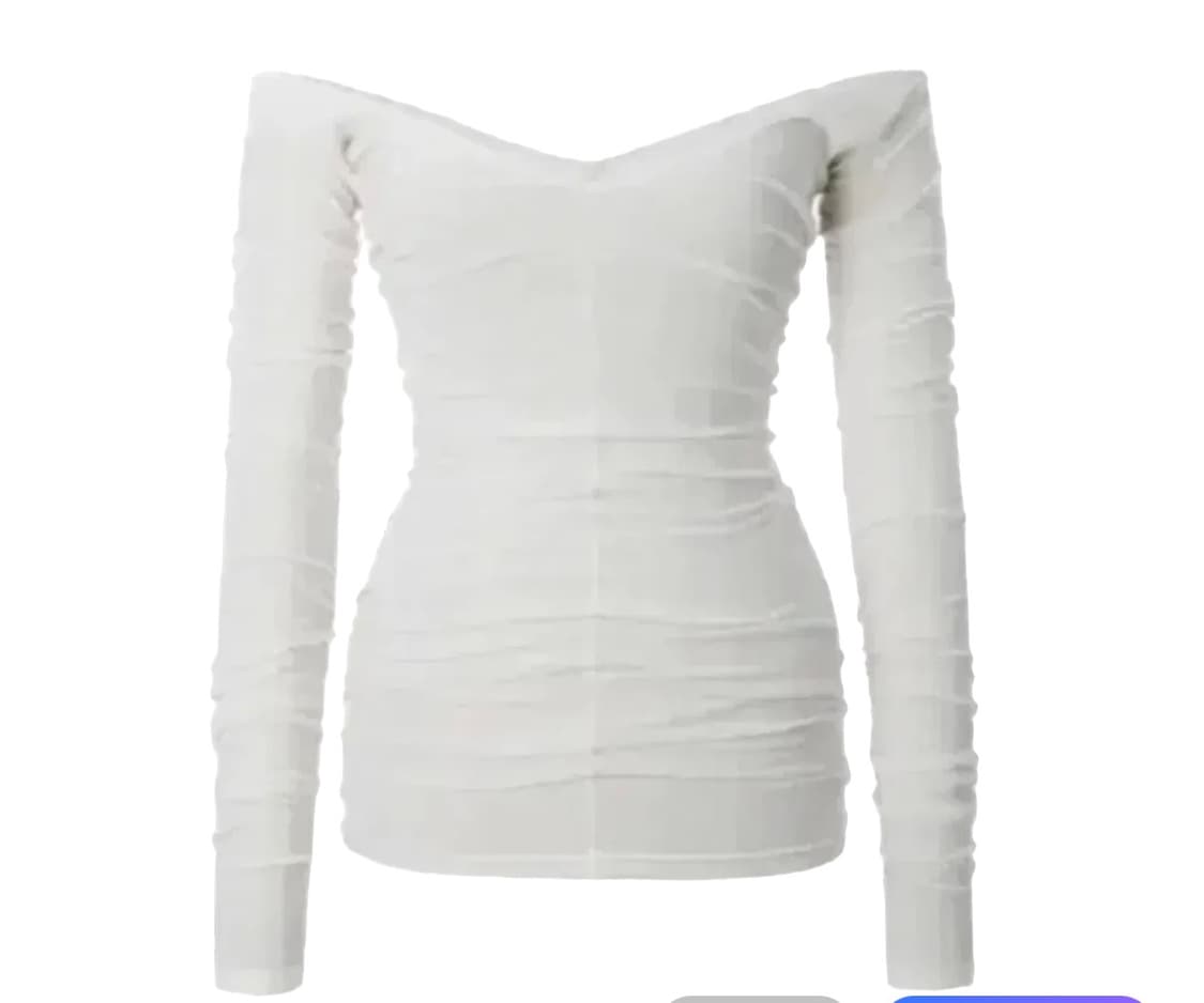 쓰리타임즈 slim v off tee멜란지 슬림 브이티 상품이미지1