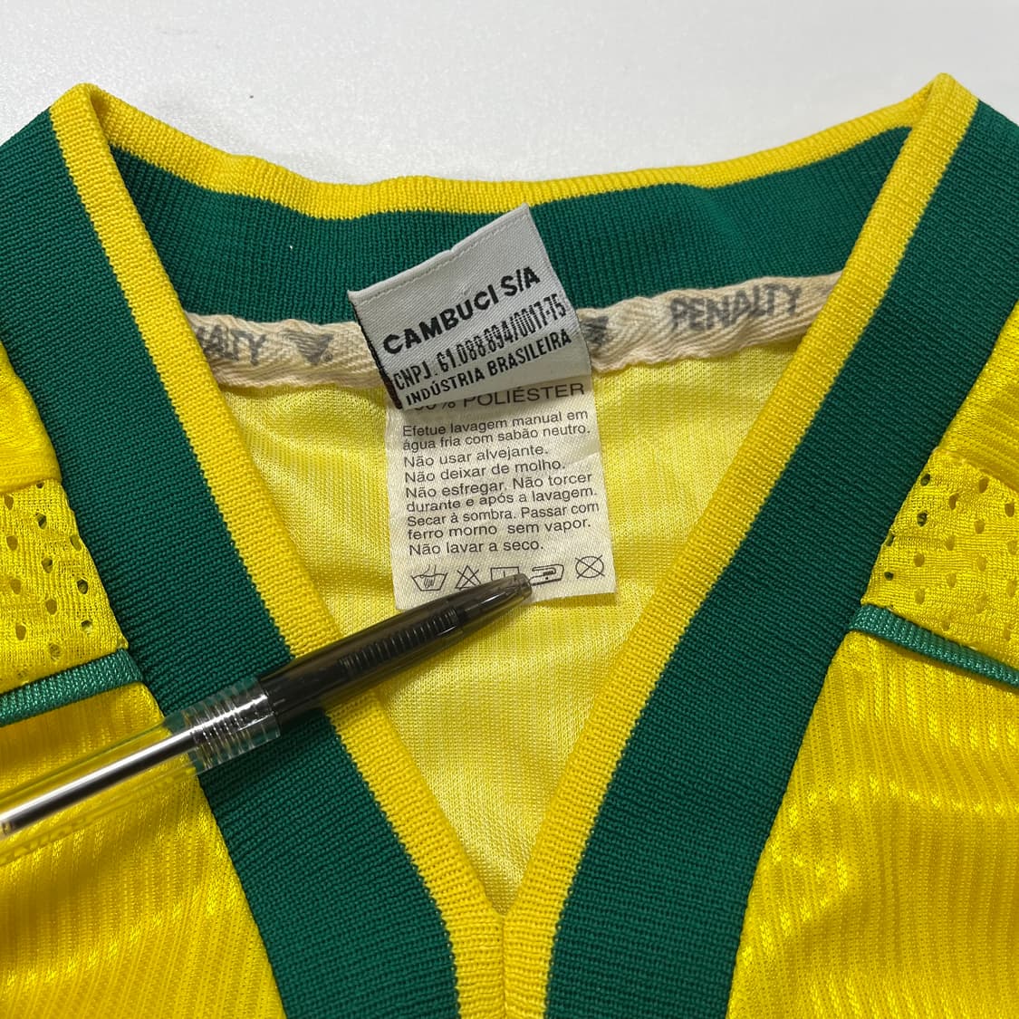 [L] 00's 브라질 풋살 국가대표 Penalty 유니폼 반팔 져지 상품이미지7