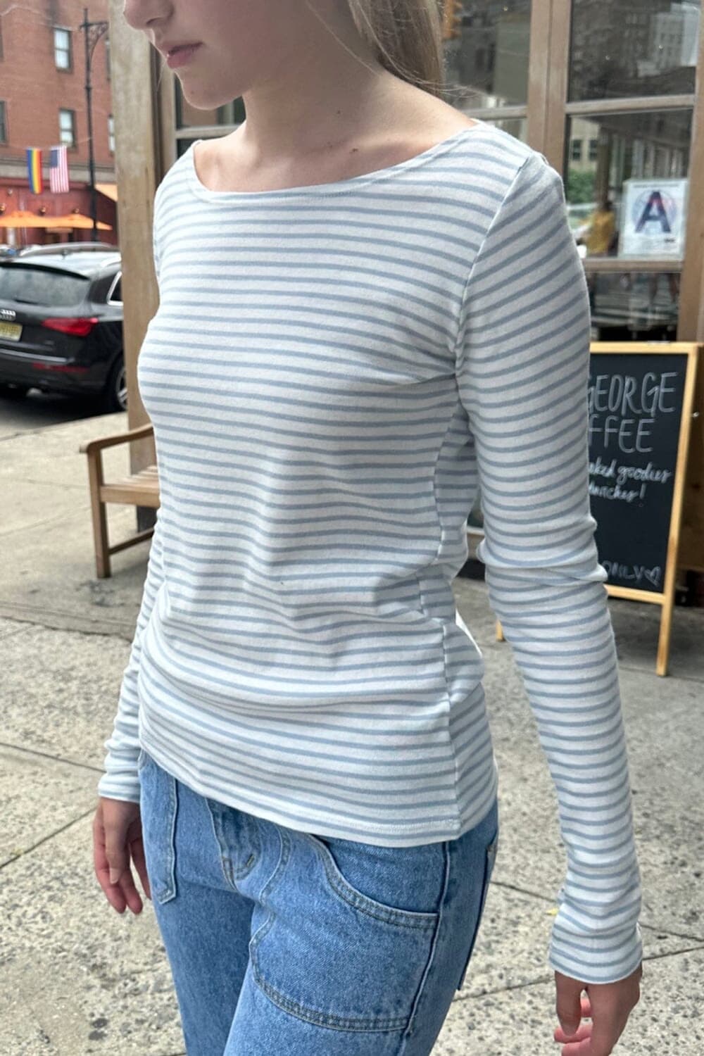 브랜디멜빌 스트라이프 긴팔 롱슬리브 상품이미지2