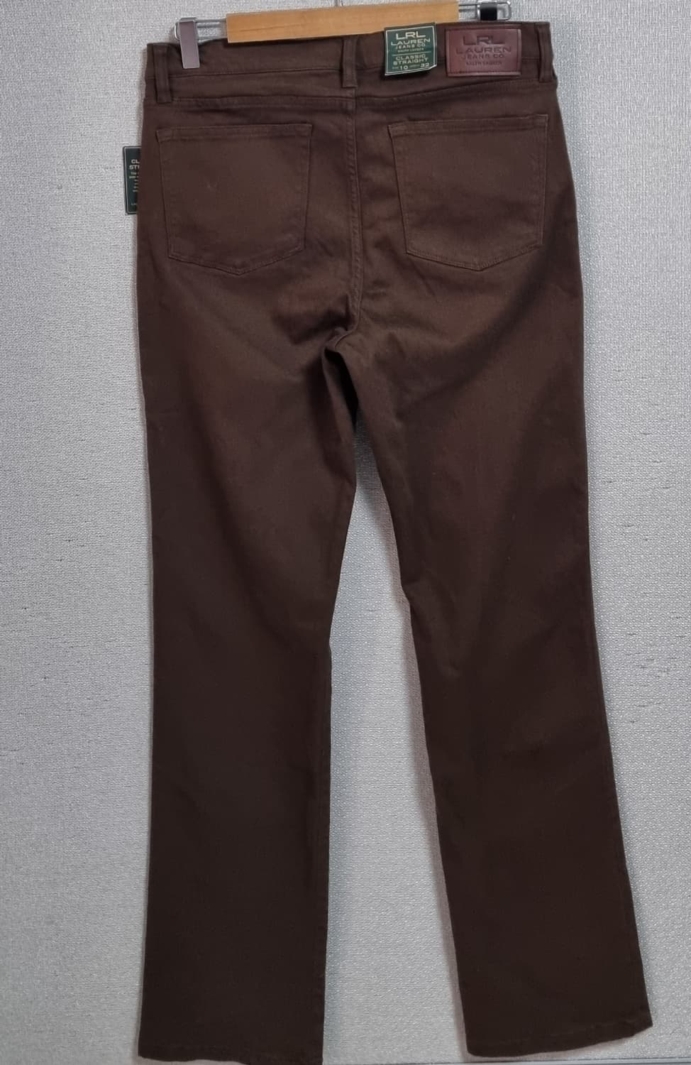 새상품) 32 (여성) 랄프로렌 폴로 브라운 면바지 상품이미지2
