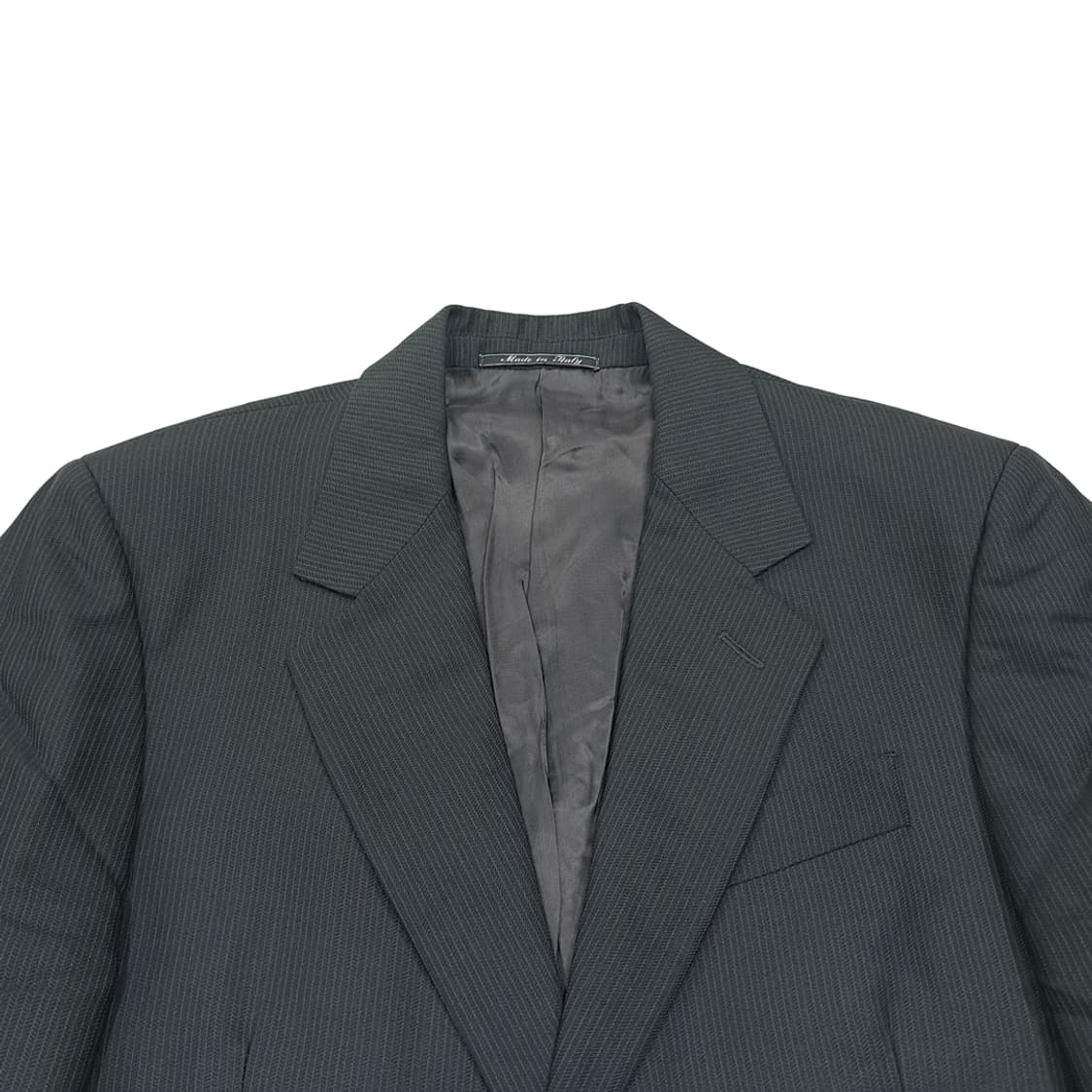 CL483 M 펜디 90s 이태리판 울 네이비 블레이저 자켓 상품이미지2