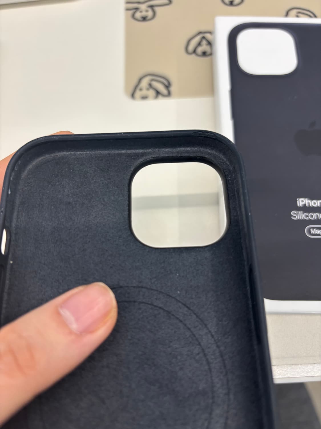 아이폰15 정품 실리콘 케이스 상품이미지6