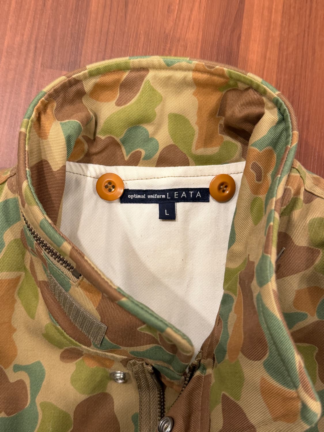 Leata 리타 덕 카모 밀리터리 M-65 필드 자켓 상품이미지7