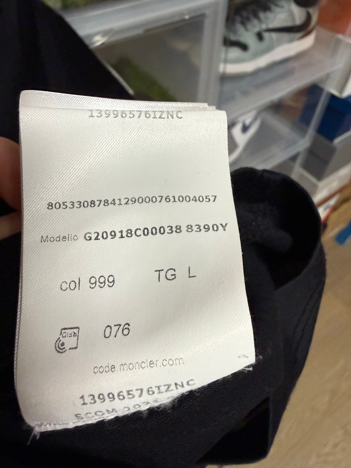 몽클레어 반팔 판매 드라이완료 실착 3회 미만 상품이미지4