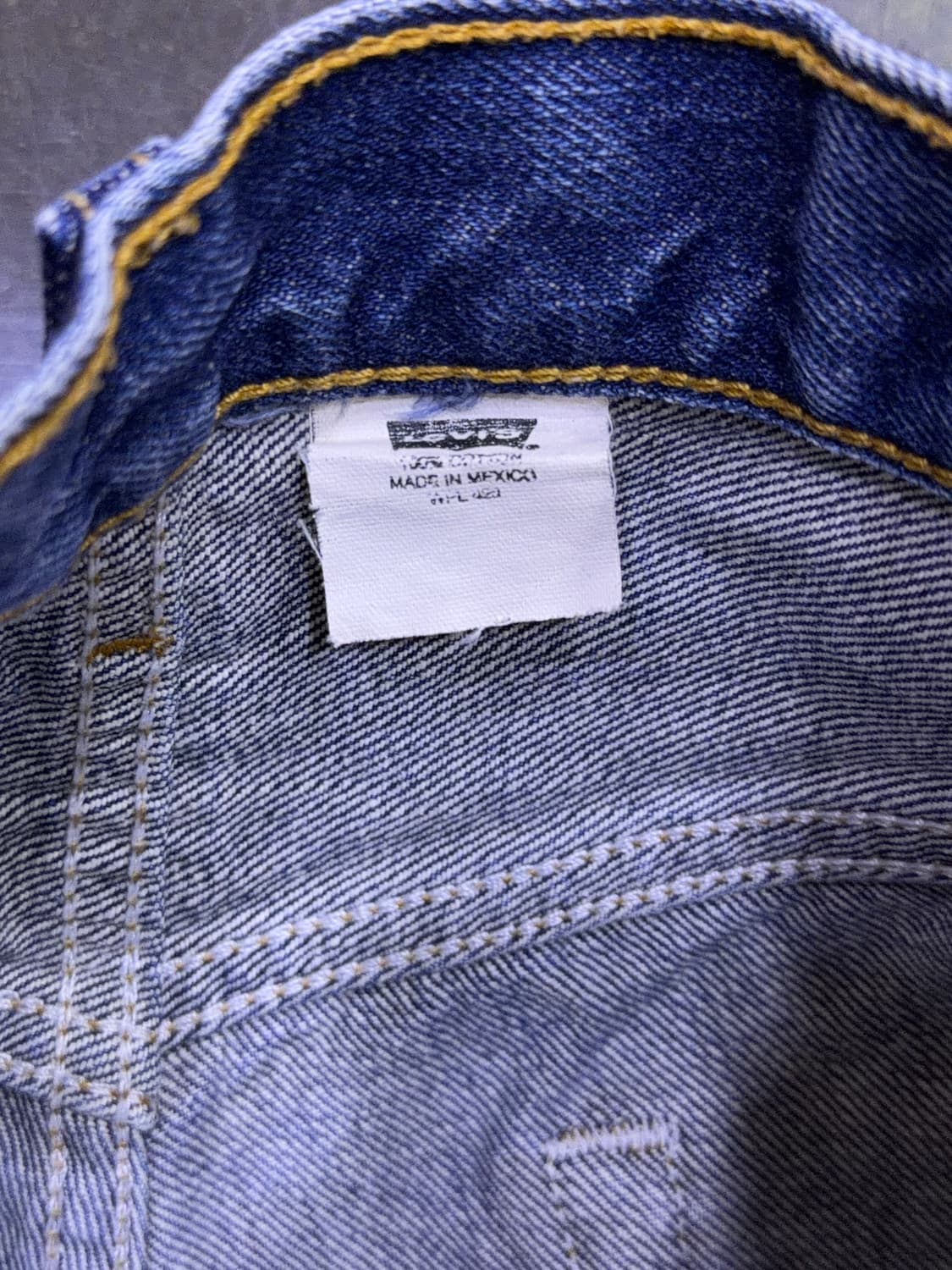 리바이스 501 레귤러핏 00's 멕시코 메이드 빈티지 데님팬츠 30 상품이미지8