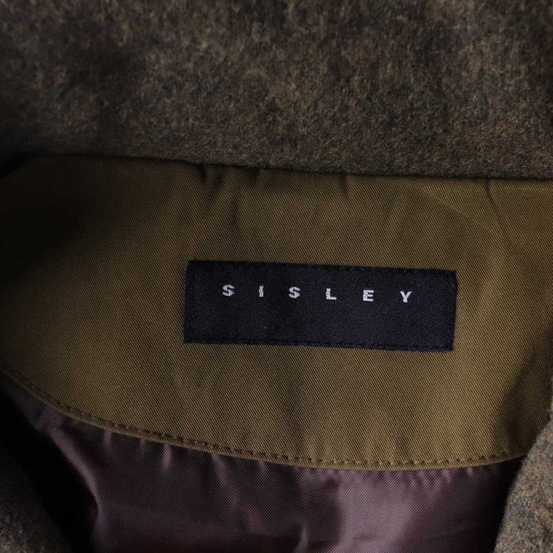 시슬리 라쿤퍼 덕다운 패딩 야상 상품이미지6