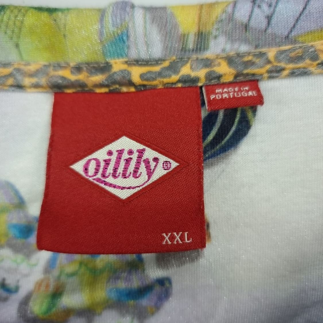 [오일리] 그래픽 패턴 루즈핏 후드 집업 P01592 상품이미지6