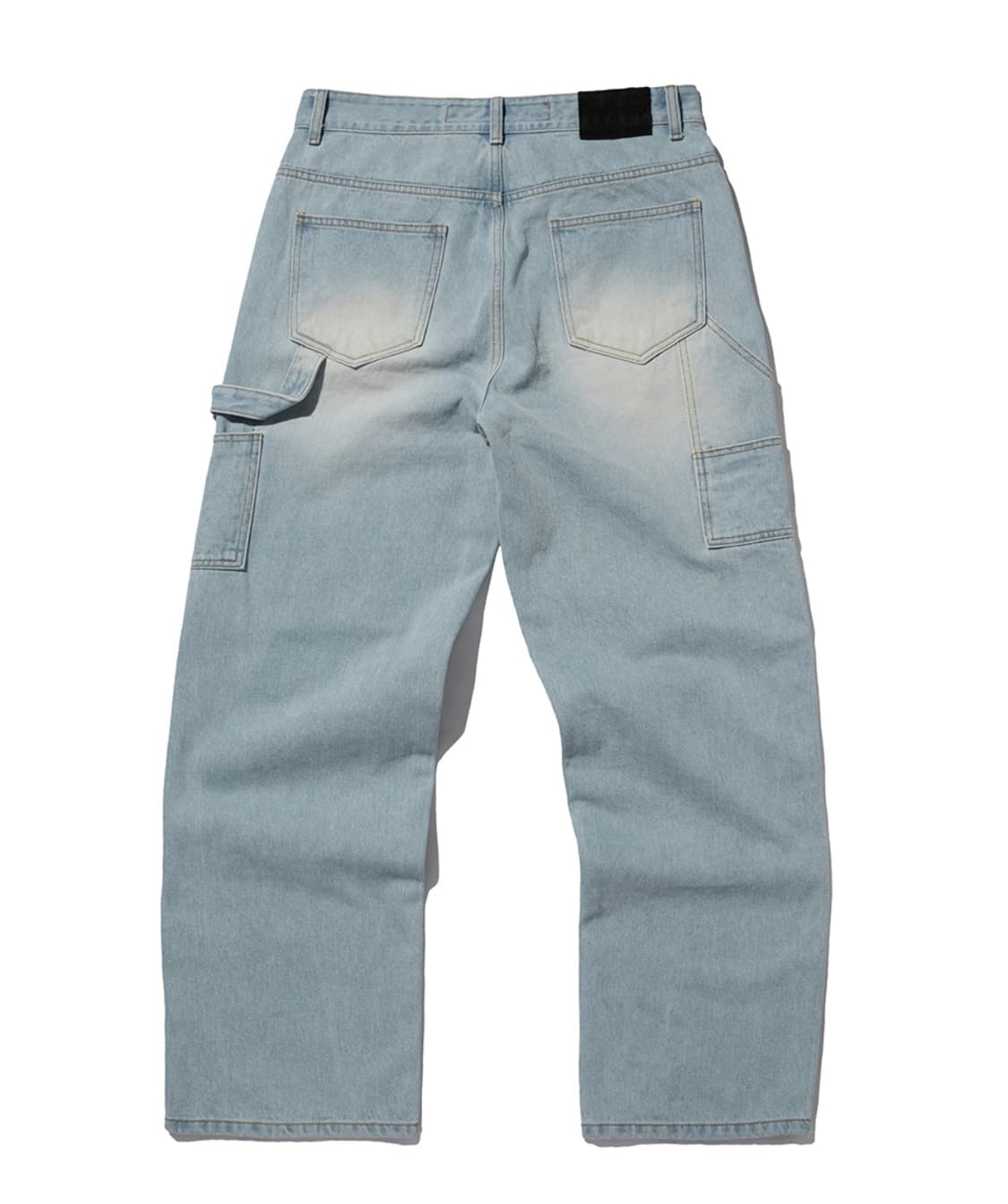 DAMAGED DOUBLE KNEE PANTS [LIGHT BLUE] 상품이미지2