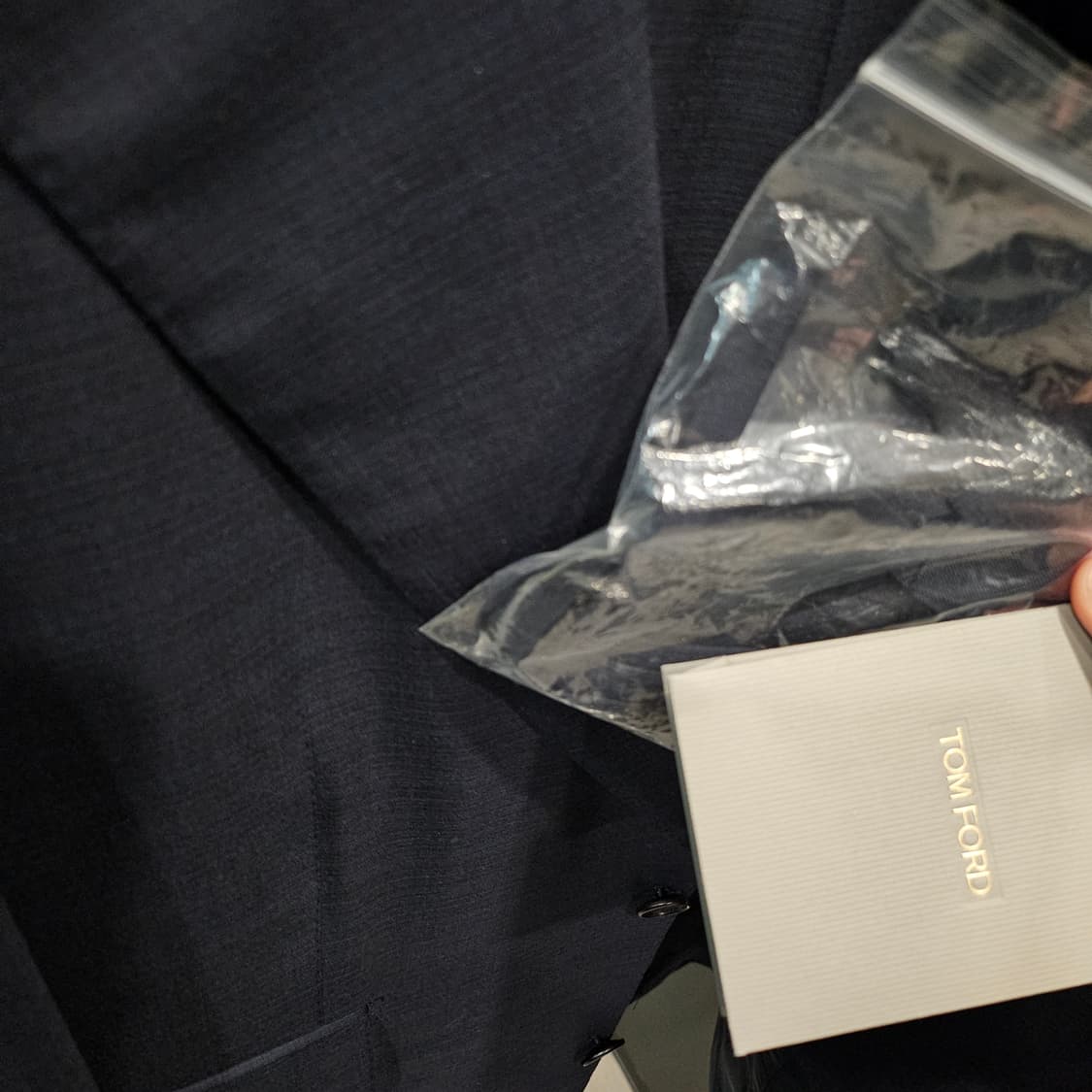 톰포드 네이비 울 실크 윈저 수트 셋업 상품이미지5