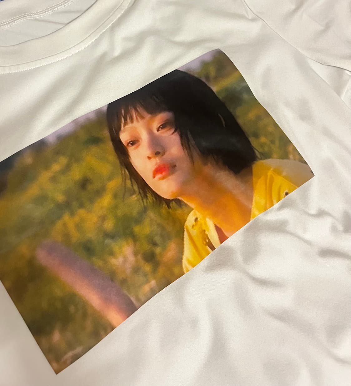 뉴진스 하니 반팔 티서츠 상품이미지2